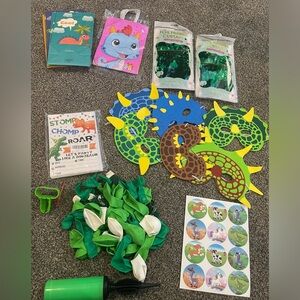 Dinosaur bday decor